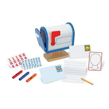 Melissa & Doug My Own Wooden Mailbox Activity Set and Educational Toy