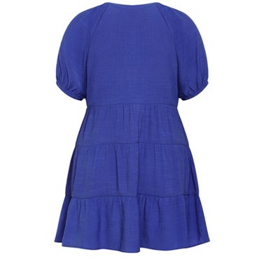 Women's Plus Size Kara Dress - marine | CITY CHIC