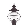 Livex Lighting Harbor 1 - Light Post Light in  Bronze - 4 of 4