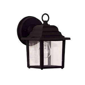 Savoy House Exterior Collections 1 - Light Wall Light in  Black - 1 of 1