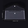 Unique Bargains Home Office Plastic Envelopes File Folders with Snap Button 12 Pcs - 4 of 4