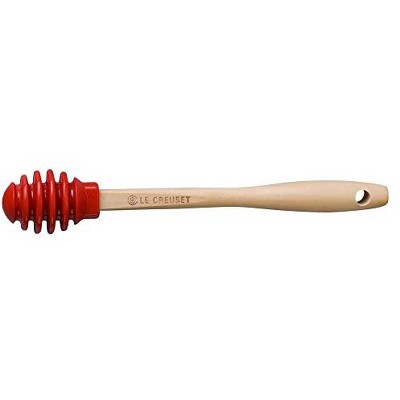 Le Creuset Silicone Honey Dipper 6 1/2"  x 1"  Cerise