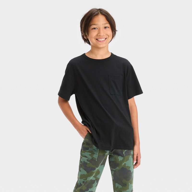 Boys' Short Sleeve Pocket T-Shirt - art class™, 1 of 5