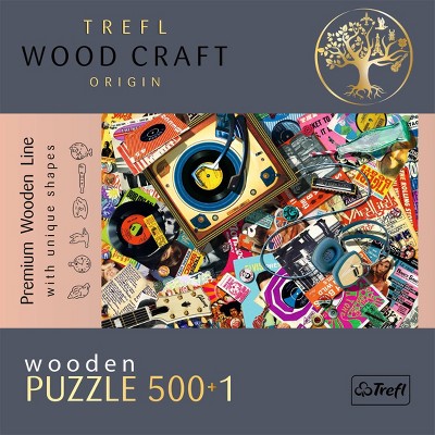 Trefl In the World of Music Wooden Jigsaw Puzzle - 501pc