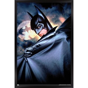 Trends International DC Comics Movie Batman Forever - Batman One Sheet Framed Wall Poster Prints - 1 of 4