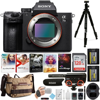 Sony Alpha a7 III Mirrorless Digital Camera (Body Only) with Accessory Bundle