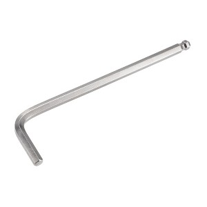 Unique Bargains Heat-treated Chrome Vanadium Alloy Steel Long Arm Hex Key Wrench - 1 of 4