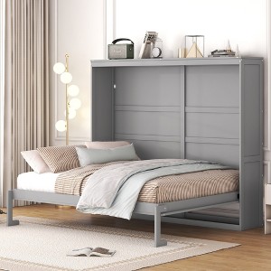 Queen Size Murphy Bed for Small Apartment and Studio - 1 of 4
