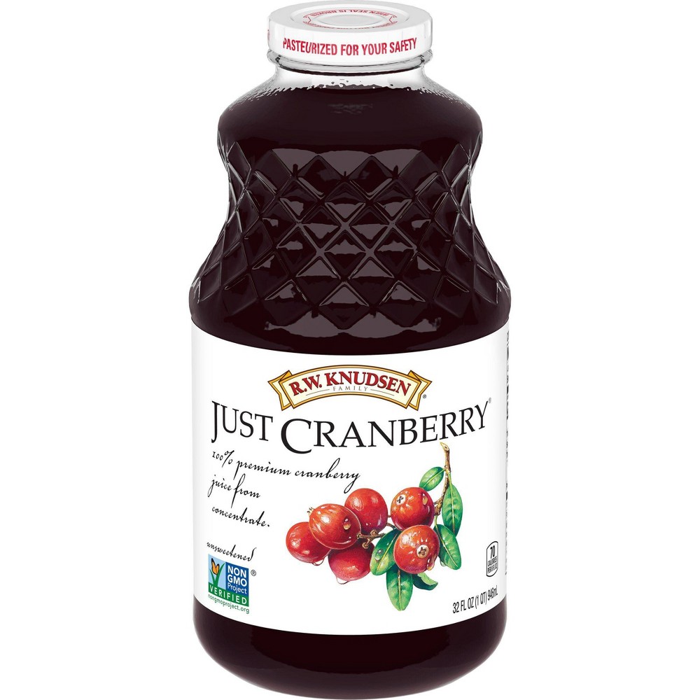 UPC 074682103502 product image for R.W. Knudsen Just Cranberry - 32 fl oz Glass Bottle | upcitemdb.com