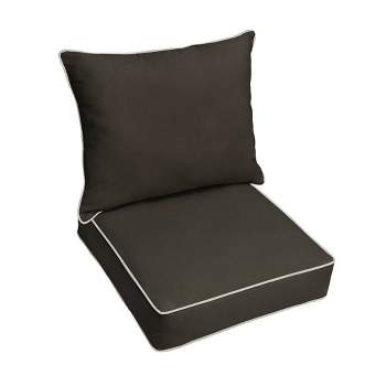 Sunbrella Outdoor Deep Seat Pillow and Cushion Set - Sorra Home