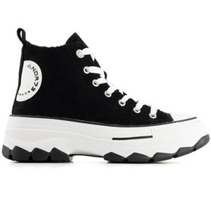 Andrea Women's High Top Urban Canvas Sneakers 77528 - 1 of 4