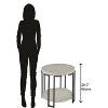 Hekman Round End Table 24104 Sierra Heights - 2 of 2