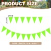 Unique Bargains 49ft Felt Fabric Triangle Bunting Garland Party Banner 1 Pcs - 2 of 4