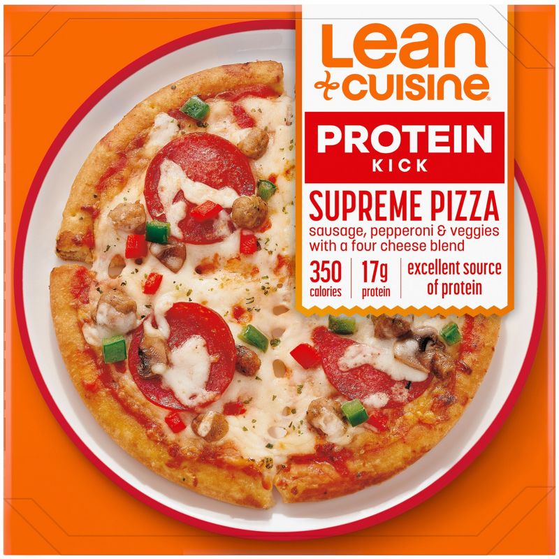 Lean Cuisine Protein Kick Supreme Frozen Pizza - 6oz, 1 of 11