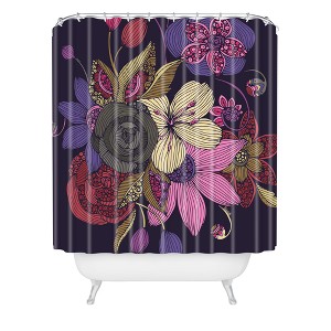 Valentina Ramos Beryl Violet Shower Curtain Purple - Deny Designs - 1 of 4