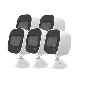 Ask OLA! 2-Way Voice Command Smart Security Camera, WiFi HD Surveillance, Motion Detection & Night Vision, Home & Office Monitoring 5 Pack - 1 of 4