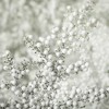 19"H, 23"H & 32"H Sullivans Artificial Frosted Juniper Tabletop Christmas Trees Set of 3, White, Indoor Christmas Decor - 2 of 3