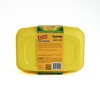 Glad Take-Aways Crayola Retired Colors 28oz/7pk Rectangle Food Storage Containers - Dandelion - 4 of 4
