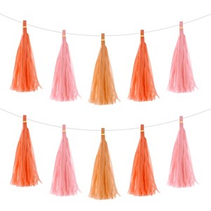 Unique Bargains Garland DIY Decoration Tassel Garland Banner 30 Pcs - 1 of 4