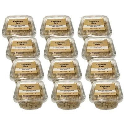 Woodstock Raw Cashews - Case of 12/11.5 oz