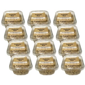 Woodstock Raw Cashews - Case of 12/11.5 oz - 1 of 3