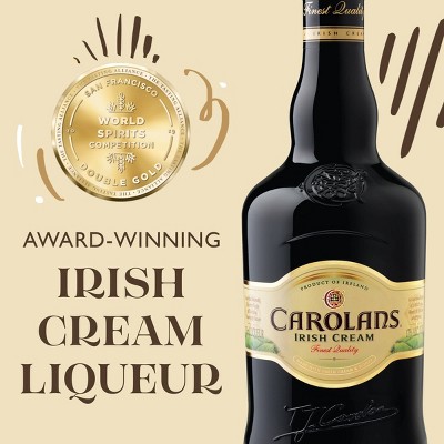 Carolans Irish Cream Liqueur - 750ml Bottle
