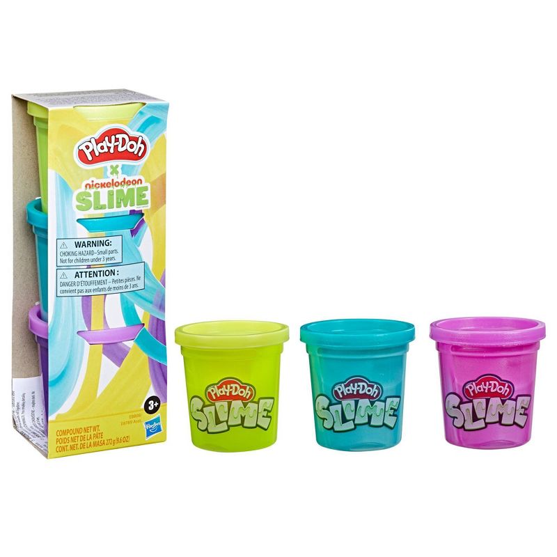 Play-Doh 3pk Slime Modeling Dough - Yellow/Purple/Teal, 2 of 4