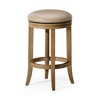 Maven Lane Eva Rotating Backless Kitchen Stool in Vegan Leather Upholstered Seat, Set of 4 - image 2 of 4