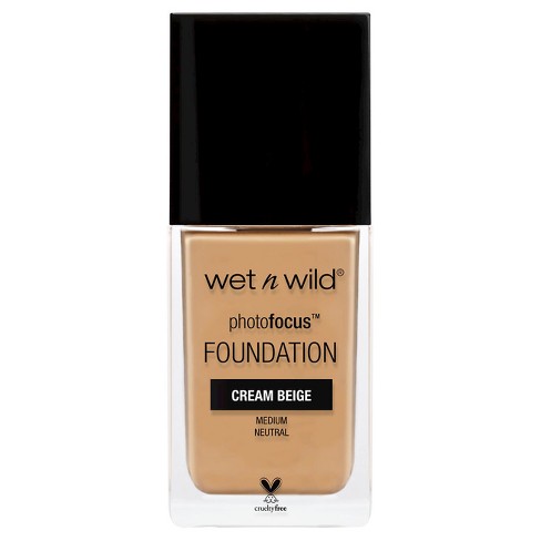 Wet N Wild Photo Focus Foundation Cream Beige 1 06 Fl Oz Target