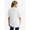 Jessica London Cutout Flutter Sleeve Tunic - 3 of 4