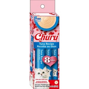 Inaba Churu Valentine's Day Tuna Flavor Cat Treats - 4oz/8ct - 1 of 4