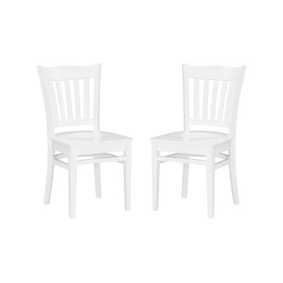 Set of 2 Lottie Side Chairs White - Linon