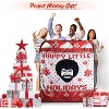 Bazillion Dreams Bob Ross Happy Little Holidays Fleece Softest Comfy Throw Blanket for Adults & Kids | Measures 60 x 45 Inches - 4 of 4
