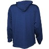 MLB Los Angeles Dodgers Men's Henley Hooded Jersey - 3 of 3