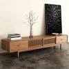 Gaoyangjiaju 78.7 Inch TV Stand for TVs up to 80 Inches with Drawers and Slatted Doors Living Room Media Console - 4 of 4