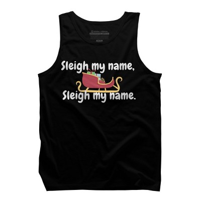 Men's Design By Humans Christmas pun By BeingMasculine Tank Top