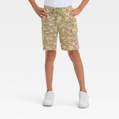 Boys' Mid-Rise Cargo Shorts - art class™