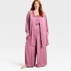 Women's Short Satin Robe - Auden™ - 3 of 3