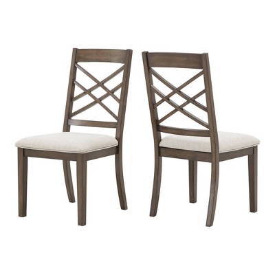 Set of 2 Keagan Dining Chairs Espresso - Inspire Q