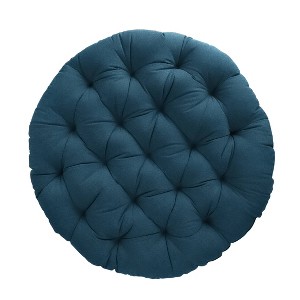 Suede Outdoor Round Papasan Chair Cushion - Sorra Home - 1 of 3