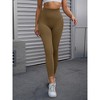 INSPIRE CHIC Women's High Waisted Tummy Slimming Cycling Running Workout Control Panties - 4 of 4