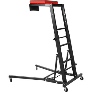 Heavy Duty Creeper - 440 Lbs Capacity, Adjustable Height 48'-66' with 4 Swivel Casters for Truck, Garage, Auto Repair & Maintenance - 1 of 4