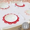 Big Dot of Happiness Lunar New Year - 2025 Year of the Snake Round Table Decorations - Paper Chargers - Place Setting For 12 - 2 of 4
