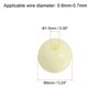 Unique Bargains Loose Craft DIY Earring Necklace Making Acrylic Round Beads 4200 Pcs - 2 of 4