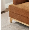 VANOMi 31.5'' Boucle Accent Chair with Rubber Wood Base - 4 of 4