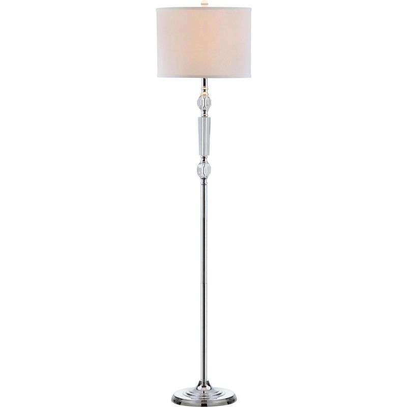 Fairmont Floor Lamp - Clear/Chrome - Safavieh, 3 of 6