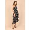 Petal and Pup Womens Brigette One Shoulder Tiered Maxi Dress - 4 of 4