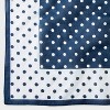 Polka Dot Print Scarf - A New Day™ Black/White - 4 of 4