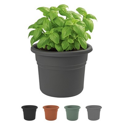 Bloem Posy Round Resin Planter Pot Indoor and Outdoor Gardening