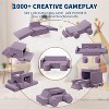 Kids Modular Play Couch, 13 Pcs Toddler Couch With Washable Velvet Covers - 2 of 4
